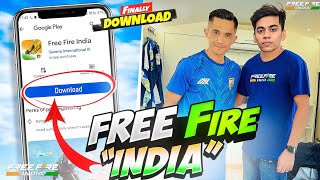 Finally quotDownloadquot India Ka Battle Royal🇮🇳😳New Free Fire India🔥 [upl. by Onoitna349]