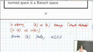 Lecture 13b Functional Analysis  Equivalence of norms [upl. by Leftwich]