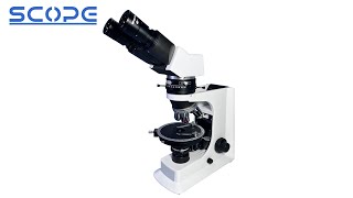 Polarizing Microscope SMARTPOL Binocular Model Chongqing Scope Supply [upl. by Anirda77]