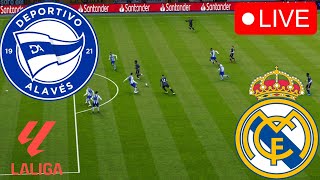 🔴Alaves vs Real Madrid LIVE  LALIGA 2324 Full match of extended highlights [upl. by Cumine251]