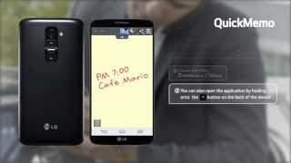 LG G2  QuickMemo [upl. by Barnett268]