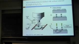 Photocatalysis and Photoelectrocatalysis for Fuel Production Lecture IV  Will Medlin [upl. by Berner529]