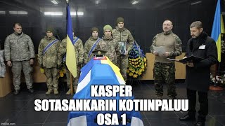 KASPER ALHONIEMI  SOTASANKARIN KOTIINPALUU OSA 1 [upl. by Ermina912]