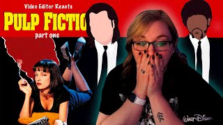 Video Editor FINALLY watches Pulp Fiction PT 1 [upl. by Gavini440]