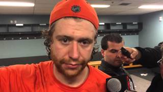 Flyers Jakub Voracek on fight [upl. by Giddings627]