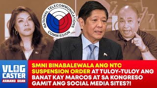 NTC at DICT Gagalaw na para ISHUTDOWN ang SMNI Sites sa FB YT at Twitter [upl. by Ahtamas618]