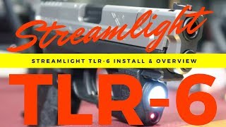 Streamlight TLR6 Install and Overview  Springfield XD MOD2 TLR6 [upl. by Einoj]