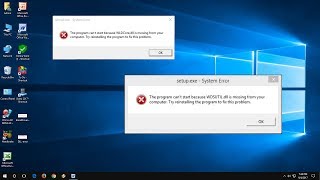 How to Fix WDScoredll WDSUTILdll are Missing Errors in Windows PC [upl. by Pinto]