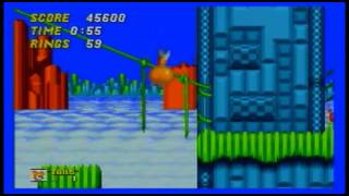 SGB Play Tails in Sonic The Hedgehog 2 via Sonic Jam  Part 2 [upl. by Ennaeerb]