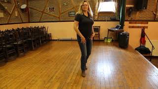 My Hearts On Fire For Elvira Country Line Dance Teach amp Dance [upl. by Elwaine]