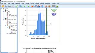 How to analyse Likert scale using one sample ttest and interpret the results [upl. by Rohn402]