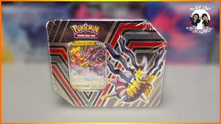 Pokemon TCG Hidden Potential Tin Giratina V Opening [upl. by Gnuhn]