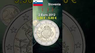 2 Euro 2012 Slovenia 2euro münzen 2евро [upl. by Nodnil755]