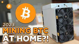 How Much Money Do I Earn Mining Bitcoin at Home in 2023 [upl. by Augustus]