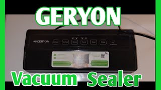 Unboxing Geryon Vacuum Sealer and testing it [upl. by Annirok]