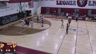 Leonia High School vs Hawthorne Christian Varsity Boys Basketball [upl. by Engamrahc]