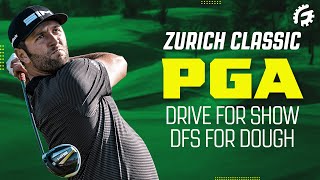 DRAFTKINGS PGA DFS FIRST LOOK ZURICH CLASSIC  ROTOGRINDERS [upl. by Barnie381]