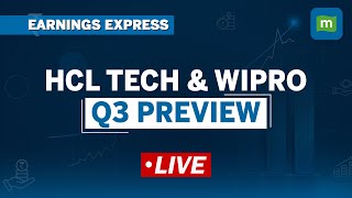 Live HCL Tech amp Wipro Q3 Earnings Preview  IT Sector Q3 Earnings In Focus  Earnings Express [upl. by Annahc]