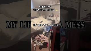 EXTREME Bedroom CLEANING Transformation cleaning transformation shorts [upl. by Cymbre]