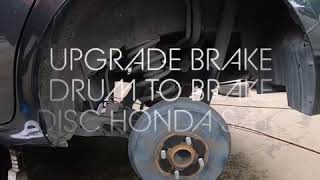 Alza tukar brake belakang [upl. by Ilera]