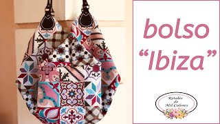 Bolso Fácil ibiza Tutorial DIY cómo hacer paso a paso y patrones o moldes gratis 033 [upl. by Letnuahs]