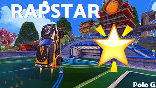 RAPSTAR 🌟 Rocket League Montage [upl. by Nannarb193]