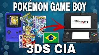 POKÉMON GAME BOY EM PORTUGUÊS CIA 3DS [upl. by Elbert]