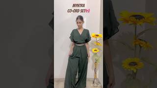 Myntra Coord set🎀 myntrahaul coordset fashion youtubeshorts viralshorts [upl. by Emery197]