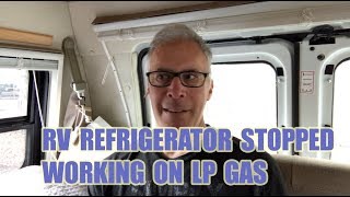 Refrigerator in RV Not Working When Set on Propane Gas [upl. by Anthia7]