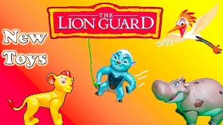 LION GUARD Lion Guard Bunga  Kion Lion Guard Video New Toys [upl. by Esinert]