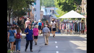 Un projet pilote de zone piétonne pour « apaiser » le VieuxQuébec [upl. by Etoile]