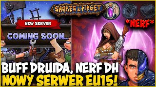 ⭐ NOWY SERWER EU15 I GILDIA  OMÓWIENIE AKTUALIZACJI 221  BUF DRUIDA ⭐ SHAKES amp FIDGET ⭐ N3UTR4L ⭐ [upl. by Tavia]