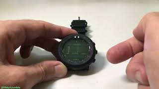 Suunto Core Alpha Stealth  Date Setting [upl. by Hilario79]