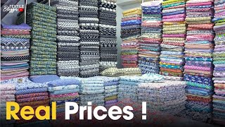 सब कुछ WHOLESALE से भी सस्ता  COTTON FABRIC WHOLESALE MARKET  COTTON  WHOLESALE MARKET [upl. by Sorac225]