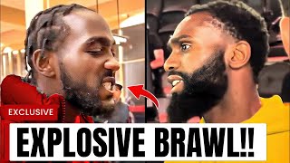 Terence Crawford RUNS UP amp BRAWLLED Jaron Ennis FACE TO FACE In Press Conference [upl. by Pren]