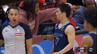 Yuki Kawamura shocks Ja Morant after turning into a 5’8” Magic Johnson 😨 [upl. by Nesline]