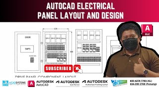 AutoCAD Electrical  Panel Layout and Design [upl. by Ahsirtak]