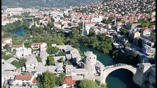 Spa Drone 🚁  Mostar  Bósnia amp Herzegovina 🇧🇦 [upl. by Nehr]