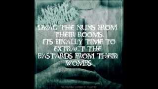 Infant Annihilator  Torn From the Womb Lyric Video [upl. by Lumpkin313]