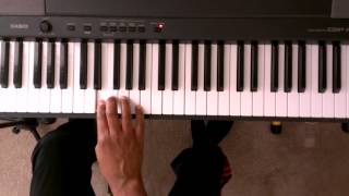 quotAquot Minor Harmonic Scale On Piano Two Octaves  Piano Scale Lessons Right and Left hand [upl. by Anihc]