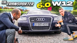 LEGENDARUL AUDI A8 W12 DIN TRANSPORTER [upl. by Ujawernalo639]