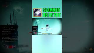 The New SLAMMER Sword vs IR YUT Crotas End Destiny 2 [upl. by Imoyaba]