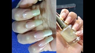 ENDURECE TUS UÑAS CON ESTA BASE NATURAL   TIPS [upl. by Rowen]