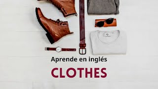 Aprende ROPA en inglés [upl. by Marquardt345]