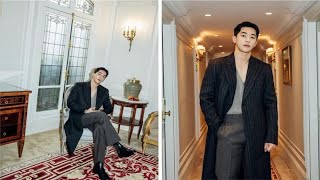 Actor Nam Joo Hyuk dazzles fans with Paris fashion show appearance shortly after military discharge [upl. by Kakalina]