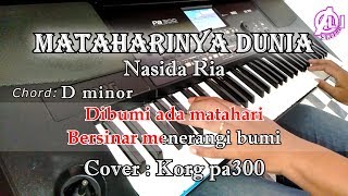 MATAHARINYA DUNIA  Nasida Ria Karaoke Qasidah Korg Pa300 [upl. by Nylahsoj655]