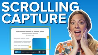 How to Easily Take a Scrolling Screenshot [upl. by Chladek23]