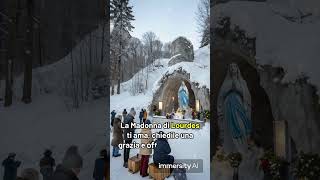 La Madonna di Lourdes ti ama chiedile una grazia e offrile una rosa e la riceverai maria [upl. by Angil381]