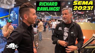 RICHARD RAWLINGS SEMA 2023 Build Breakdown PLUS Gas Monkey Garage star Josh Paris [upl. by Nicolella]