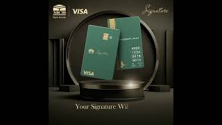 MCB Signature VISA Debit Card [upl. by Blossom]